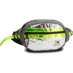 Saszetka nerka TOMMY JEANS - Tju Original Bumbag Met AU0AU00474 055. Szare nerki i saszetki marki Tommy Jeans, z jeansu. Za 319,00 zł.