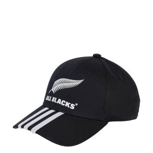 Czapka All Blacks 3-Stripes Baseball. Czarne czapki ADIDAS, bez wzorów, sportowe. Za 119,00 zł.