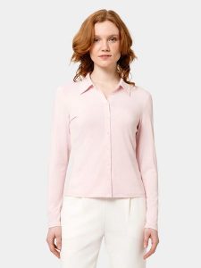 Les Lunes Bluzka "Sunny" w kolorze jasnoróżowym rozmiar: XL. Różowe bluzki Les Lunes, xl, bez wzorów, bez kołnierzyka, bez ramiączek. Za 165,99 zł.