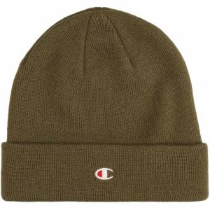 Czapka Champion Beanie Cap 806065. Zielone czapki Champion, bez wzorów, sportowe. Za 59,90 zł.