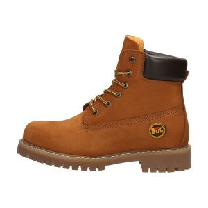 Camelowe skórzane trapery damskie Bulldozer 220655. Brązowe buty zimowe Sokolski, z nubiku, bez obcasa, bez zapięcia. Za 299,00 zł.