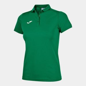 Koszulka polo do tenisa damska Joma Hobby. Zielone bluzki JOMA, xl, bez wzorów, sportowe, bez kołnierzyka, bez ramiączek. W wyprzedaży za 108,20 zł.