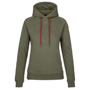 Bluza damska Kilpi SOHEY-W. Czarne bluzy Kilpi, s, bez wzorów, bez kaptura. Za 174,18 zł.