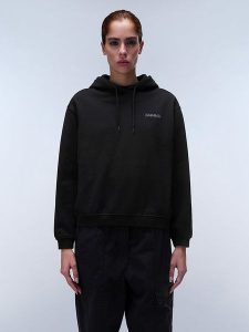 Napapijri Bluza "Blanche" w kolorze czarnym rozmiar: S. Czarne bluzy Napapijri, s, bez wzorów, z bawełny, z kapturem. Za 158,10 zł.