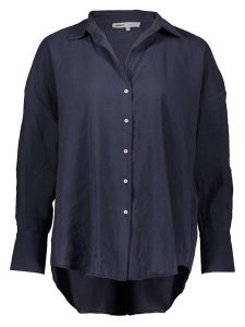 ONLY Koszula w kolorze granatowym rozmiar: S. Niebieskie koszule ONLY, s, bez wzorów, bez kołnierzyka, bez ramiączek. Za 104,99 zł.