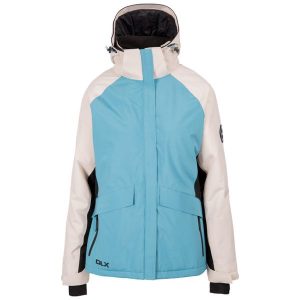 Dlx Ursula - Damska kurtka narciarska Dlx Storm Blue. Niebieskie kurtki sportowe DLX, bez wzorów, bez kaptura, narciarskie. Za 585,99 zł.