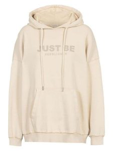 Herrlicher Bluza w kolorze beżowym rozmiar: XS. Brązowe bluzy Herrlicher, xs, bez wzorów, z bawełny, z kapturem. Za 224,45 zł.