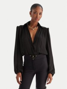Babylon Body E00514 Czarny Regular Fit. Czarne body i gorsety Babylon, bez wzorów, z wiskozy. Za 1 079,00 zł.