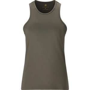 Damski tank top Athlecia Almi. Zielone topy ENDURANCE, bez wzorów, sportowe, bez kołnierzyka, bez ramiączek. Za 140,00 zł.