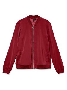 Vero Moda Kurtka w kolorze bordowym rozmiar: XS. Czerwone kurtki Vero Moda, xs, bez wzorów, bez kaptura. Za 149,95 zł.