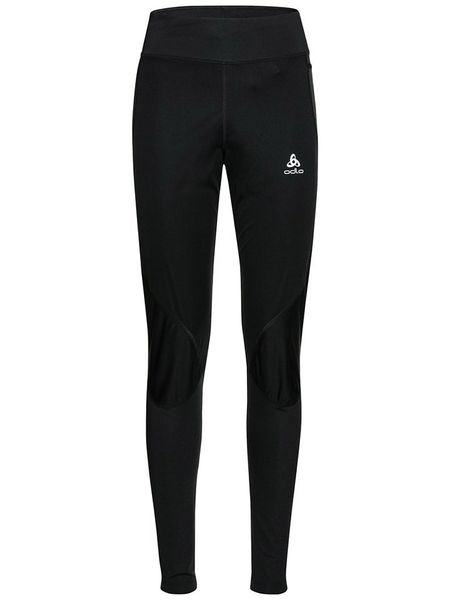 Odlo Legginsy "Zeroweight Warm" w kolorze czarnym do biegania rozmiar: M. Czarne legginsy ODLO, m, bez wzorów, z materiału, do biegania. Za 242,13 zł.