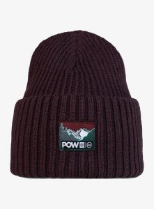Czapka zimowa Buff Rutger Beanie - pow shadow purple. Fioletowe czapki Buff, bez wzorów, prążkowane, wizytowe. Za 83,99 zł.