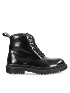 Gant Trapery 31541086 Czarny. Czarne buty zimowe GANT, ze skóry, bez obcasa, bez zapięcia. Za 849,99 zł.
