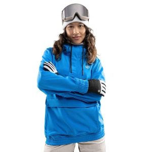 Kurtka narciarsko-snowboardowa damska W3-W Ollie. Niebieskie kurtki SIROKO, s, bez wzorów, z softshellu, bez kaptura. W wyprzedaży za 297,00 zł.