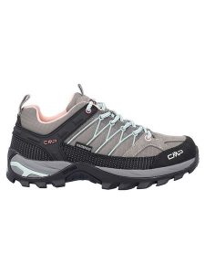 CMP Skórzane buty trekkingowe "Rigel" w kolorze szarym rozmiar: 37. Szare buty trekkingowe CMP, z materiału, bez zapięcia. Za 185,74 zł.