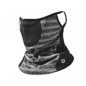 Komin dla dorosłych oddychający Rockbros LF7580 ocieplany. Czarne szaliki ROCKBROS, bez wzorów. Za 49,90 zł.