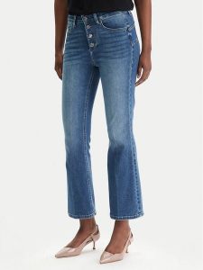 Liu Jo Jeansy UA6040 D0305 Niebieski Flare Fit. Niebieskie jeansy Liu Jo, bez wzorów, z bawełny. Za 689,99 zł.