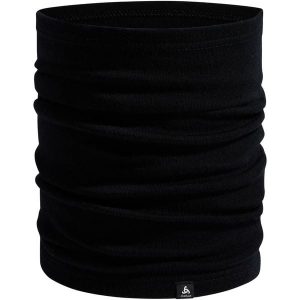 Komin ODLO Merino Warm Tube. Czarne szaliki ODLO, bez wzorów. Za 129,99 zł.