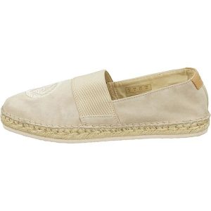 GANT Footwear Skórzane espadryle "Lular" w kolorze beżowym rozmiar: 41. Brązowe espadryle GANT Footwear, bez wzorów, bez obcasa. Za 160,94 zł.