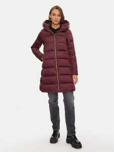 Save The Duck Płaszcz zimowy D40279W IRIS19 Bordowy Regular Fit. Czerwone płaszcze Save the duck, na zimę, bez wzorów, z syntetyku, bez kaptura. Za 869,99 zł.
