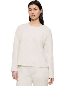 Triumph Bluza w kolorze kremowym rozmiar: 40. Brązowe bluzy Triumph, bez wzorów, prążkowane, bez kaptura. Za 82,44 zł.