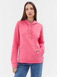 Columbia Bluza Trek™ Graphic Hoodie Czerwony Regular Fit. Czerwone bluzy Columbia, xl, bez wzorów, z syntetyku, bez kaptura. Za 225,99 zł.