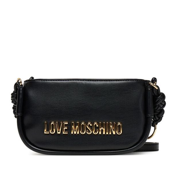 Torebka LOVE MOSCHINO. Czarne listonoszki LOVE MOSCHINO, bez wzorów, bez dodatków. Za 600,99 zł.