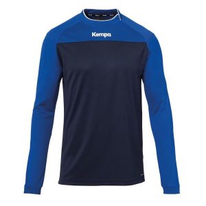 Bluza Kempa Prime. Niebieskie bluzy Kempa, xl, bez wzorów, bez kaptura. W wyprzedaży za 172,50 zł.