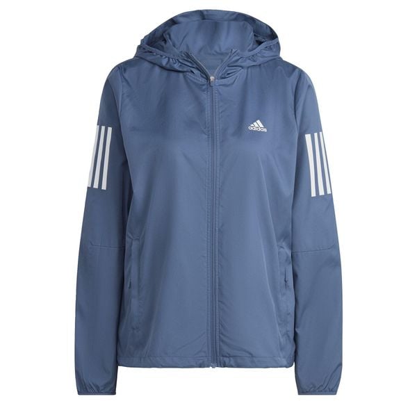 Damska kurtka wodoodporna adidas Own the Run. Szare kurtki ADIDAS, l, bez wzorów, z materiału, bez kaptura. W wyprzedaży za 278,10 zł.