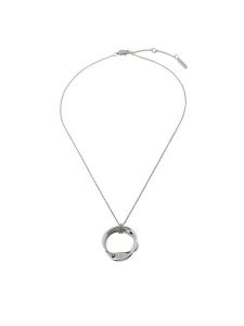 Calvin Klein Naszyjnik 35000525 Srebrny. Szare naszyjniki Calvin Klein, metalowe. Za 369,99 zł.