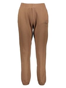 Replay Spodnie dresowe w kolorze jasnobrązowym rozmiar: S. Brązowe spodnie dresowe Replay, s, bez wzorów, z bawełny. Za 176,50 zł.
