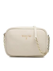 Patrizia Pepe Torebka CB0071/L001-W338 Écru. Listonoszki Patrizia Pepe, bez wzorów, ze skóry, bez dodatków. Za 479,99 zł.
