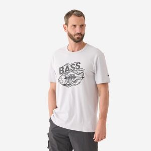 Koszulka z krótkim rękawem black bass. Czerwone bluzki CAPERLAN, s, bez wzorów, z bawełny, sportowe, bez kołnierzyka, bez ramiączek. Za 49,99 zł.