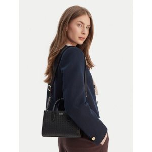 Torebka BOSS. Czarne torebki klasyczne Boss, bez wzorów, bez dodatków. Za 559,99 zł.