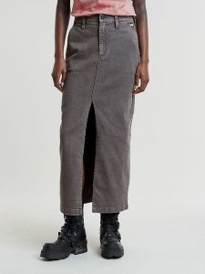 G-Star Spódnica dżinsowa w kolorze antracytowym rozmiar: W31. Czarne spódnice G-Star, na co dzień, bez wzorów, z bawełny, retro, maxi. Za 195,99 zł.