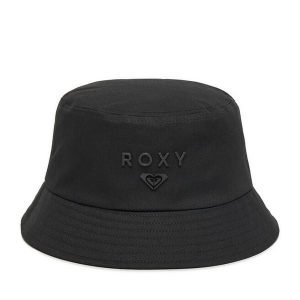 Kapelusz Roxy. Czarne kapelusze Roxy, bez wzorów. Za 59,99 zł.