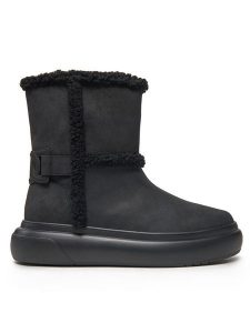 TWINSET Śniegowce 242TGT190 Czarny. Czarne buty zimowe Twinset, z materiału, bez obcasa, bez zapięcia. Za 649,99 zł.