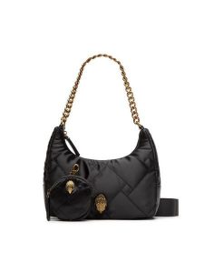 Kurt Geiger Torebka Recycled Multi Cross Body 8471800229 Czarny. Czarne torebki klasyczne Kurt Geiger, bez wzorów, z materiału, bez dodatków. Za 619,99 zł.