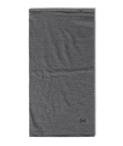 Chusta wielofunkcyjna z wełny merynosów Buff Merino Midweight. Szare apaszki i chusty Buff, bez wzorów, z materiału. Za 108,89 zł.