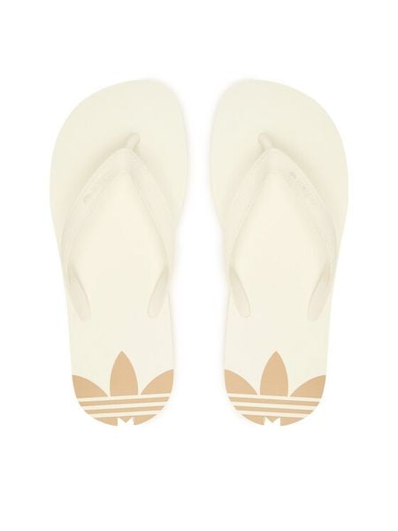 Adidas Japonki Adi Sun Thongs JQ2494 Kremowy. Białe klapki ADIDAS, bez wzorów, z syntetyku, bez obcasa. Za 79,99 zł.
