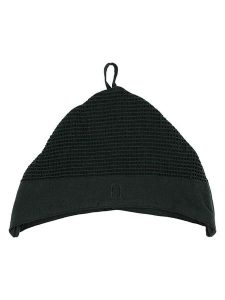 Rento Czapka "Kenno" w kolorze czarno-zielonym do sauny - 39 x 30 cm rozmiar: onesize. Czarne czapki Rento, bez wzorów, z bawełny. Za 70,74 zł.