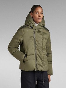 G-Star Kurtka pikowana w kolorze khaki rozmiar: XL. Brązowe kurtki G-Star, s, bez wzorów, z materiału, bez kaptura. Za 333,81 zł.