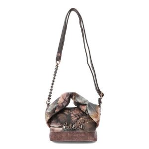 Brązowa Torebka Anekke Elegancka Damska Kopertówka. Brązowe torebki klasyczne Anekke, bez wzorów, z materiału, bez dodatków. Za 299,00 zł.
