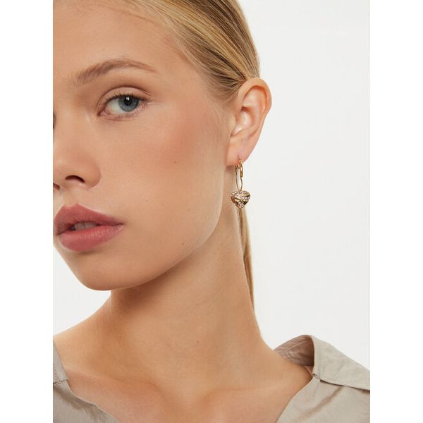 Kolczyki Guess. Żółte kolczyki Guess, złote. Za 239,99 zł.