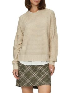 S.Oliver Sweter w kolorze beżowym rozmiar: 34. Brązowe swetry oversize s.Oliver, s, bez wzorów, prążkowane, bez ramiączek. Za 70,57 zł.