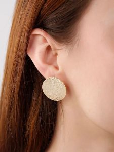 Luja Bijoux Pozłacane kolczyki-wkrętki rozmiar: onesize. Żółte kolczyki Luja Bijoux, pozłacane. Za 65,85 zł.