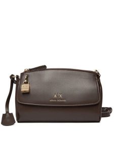 Armani Exchange Torebka XW000304 AF12040 U6304 Brązowy. Brązowe torebki klasyczne Armani Exchange, bez wzorów, ze skóry, bez dodatków. Za 619,99 zł.