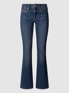 Pepe Jeans Dżinsy "Piccadilly" - Bootcut fit - w kolorze granatowym rozmiar: W28/L32. Niebieskie jeansy Pepe Jeans, z aplikacjami, z jeansu. Za 267,92 zł.