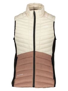 Regatta Kamizelka pikowana w kolorze kremowo-jasnobrązowym rozmiar: 36. Brązowe kamizelki Regatta, bez wzorów, bez kołnierzyka, bez ramiączek, bez kaptura. Za 122,38 zł.