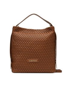 Valentino Torebka Shantel VBS8Y607 Brązowy. Brązowe torebki klasyczne Valentino, bez wzorów, ze skóry, bez dodatków. Za 449,99 zł.